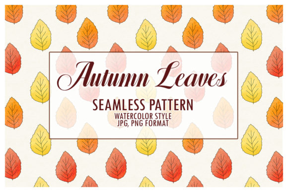 Autumn Leaves Seamless Pattern: A Versatile Design for Creative Projects