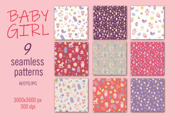 BABY GIRL - Digital Paper: A Strategic Resource for Creative Professionals