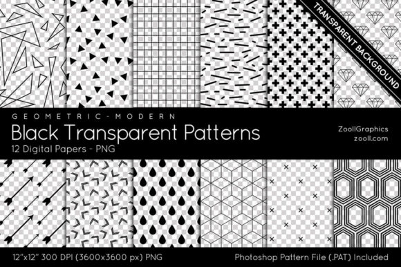 Black Transparent Modern Digital Paper: A Strategic Tool for Creative and Professional Use