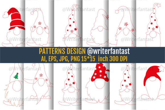 Christmas Gnomes Bundle: A Perfect Addition to Your Holiday Projects