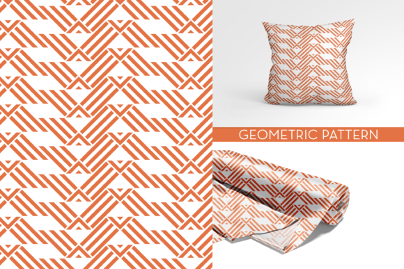 Geometric Pattern Seamless Flat Color: A Versatile Design Element for Modern Projects
