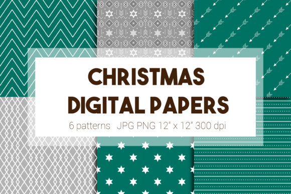 Geometrical Nordic Pattern.Digital Paper