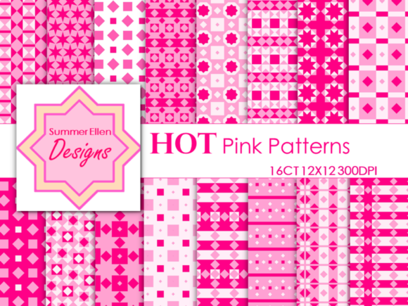 Hot Pink Digital Paper Seamless: A Versatile Tool for Creative Workflows