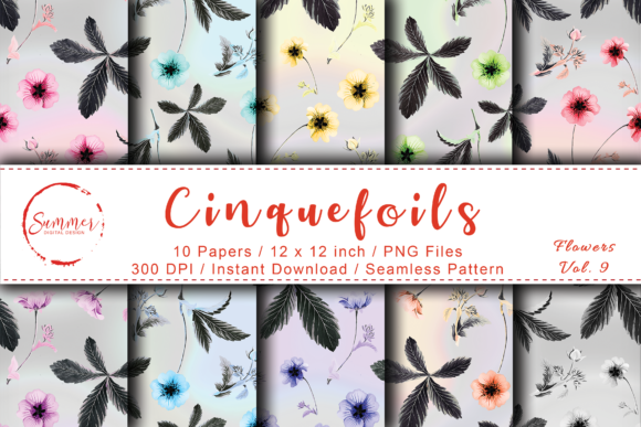 Pastel Seamless Fabric Floral Pattern