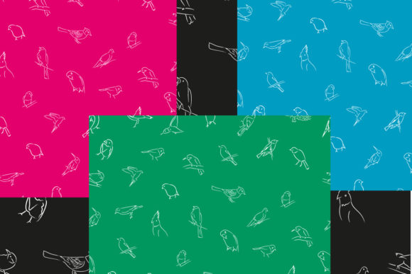 Seamless Bird Pattern: A Versatile Design for Creative Projects
