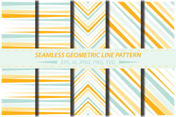 Seamless Colored Line Pattern: A Versatile Design for Modern Creativity