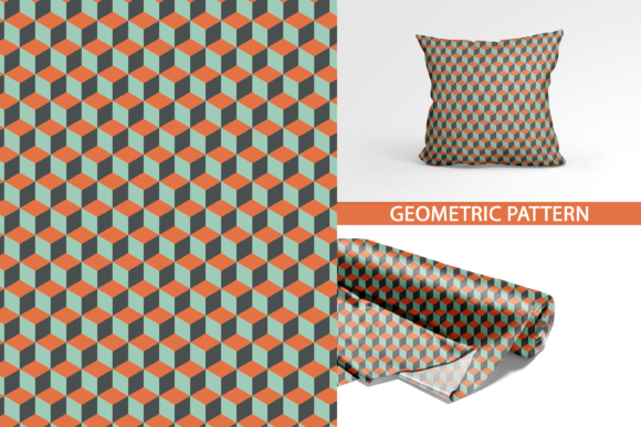 Seamless Geometric Arabic Pattern Design