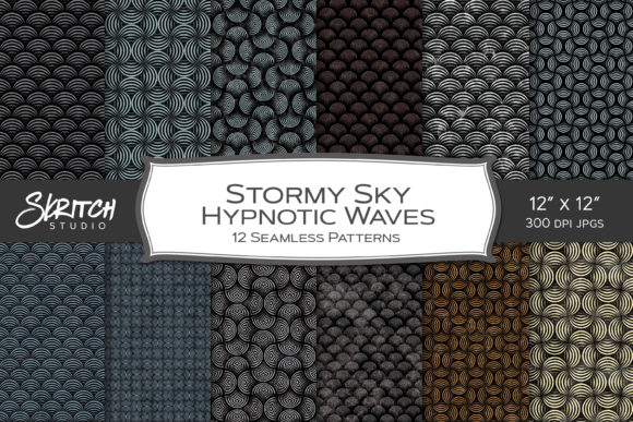 Stormy Sky Hypnotic Waves: A Strategic Design Tool for Creative Professionals