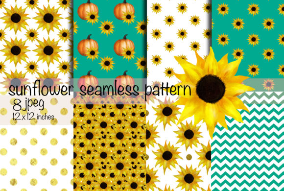 Sunflower Seamless Pattern: Creative Design Made Easy